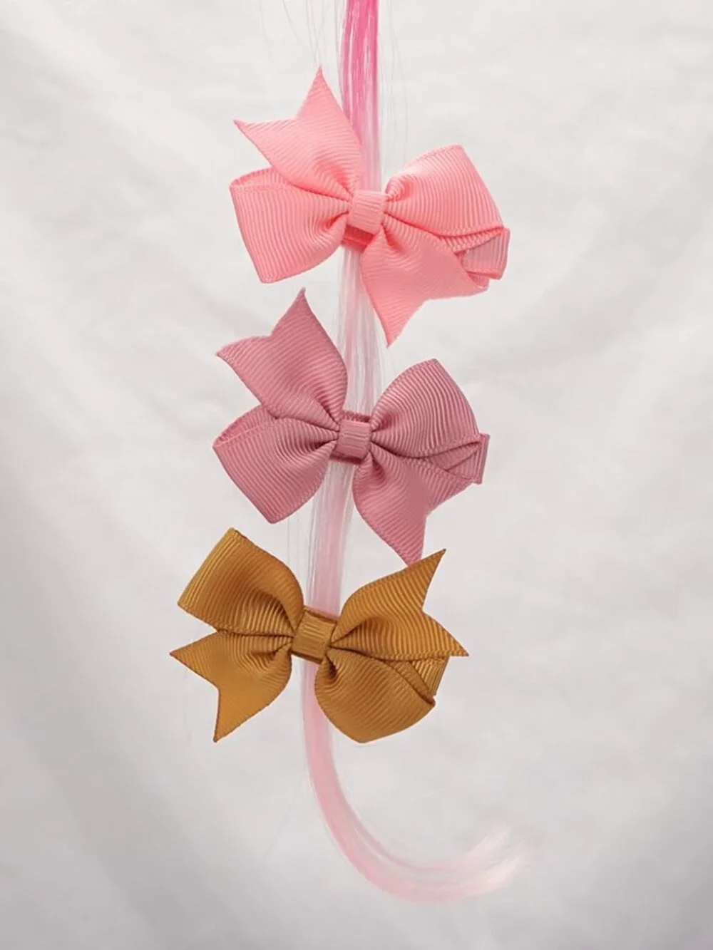 Hair Clips for Girls - 42PCS Fully Lined Hair Bows Alligator Clips for Toddlers,